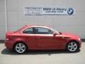 2008 Sedona Red Metallic BMW 1 Series 128i Coupe  photo #21