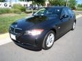 2008 Jet Black BMW 3 Series 328xi Sedan  photo #2