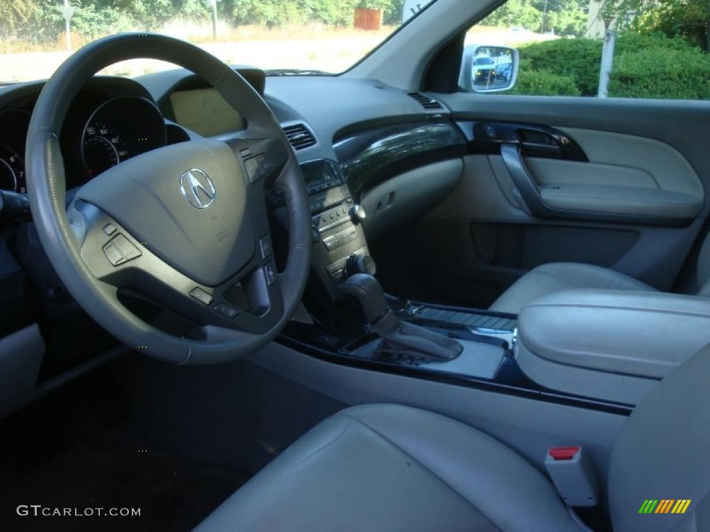 2007 MDX Technology - Billet Silver Metallic / Taupe photo #10