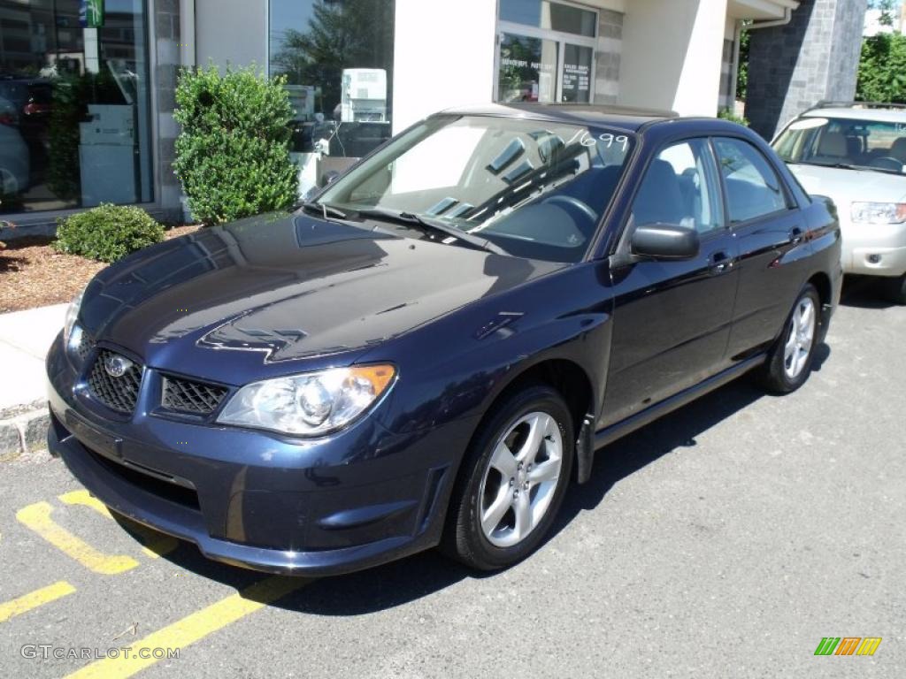 2006 Impreza 2.5i Sedan - Regal Blue Pearl / Anthracite Black photo #1