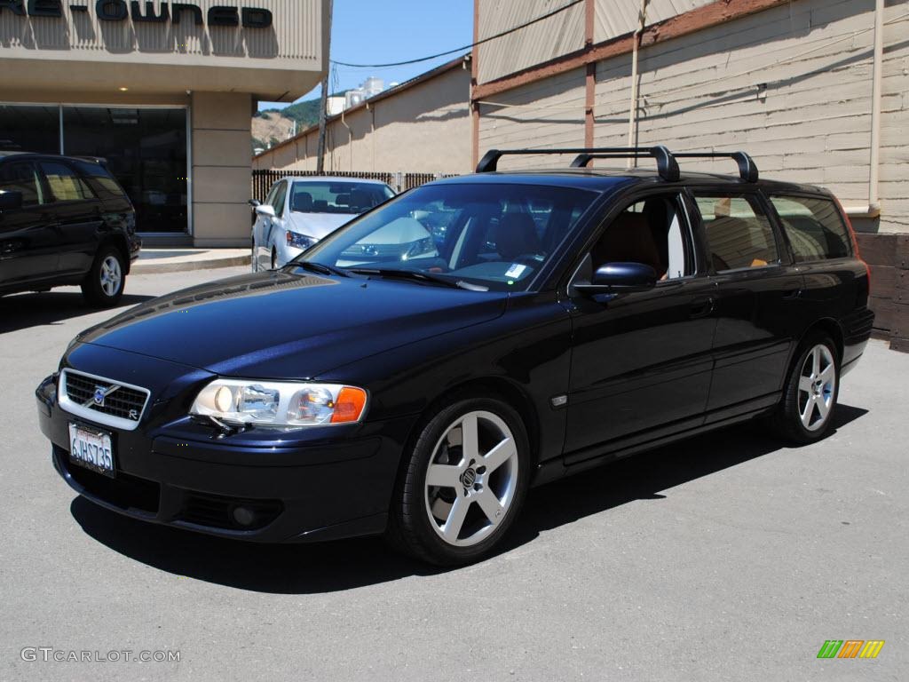 2005 V70 R AWD - Magic Blue Metallic / R Atacama Natural photo #3