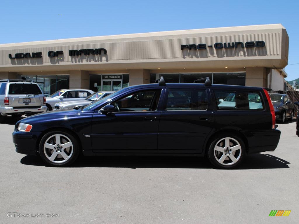 2005 V70 R AWD - Magic Blue Metallic / R Atacama Natural photo #4