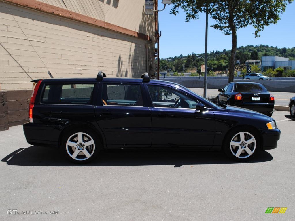 2005 V70 R AWD - Magic Blue Metallic / R Atacama Natural photo #8