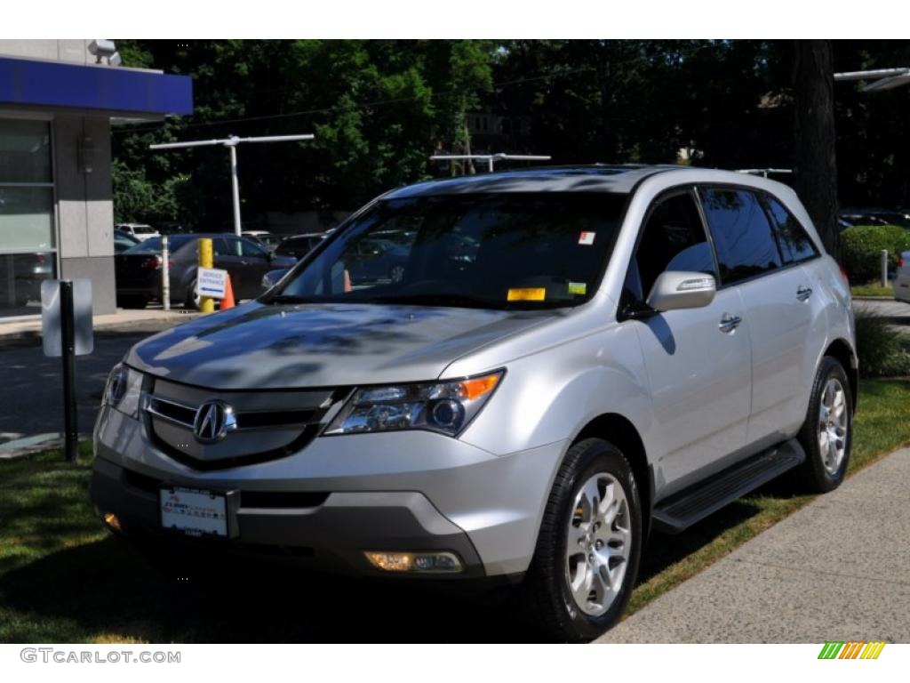 2007 MDX Technology - Billet Silver Metallic / Ebony photo #2