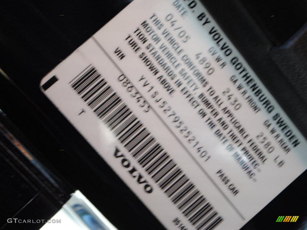 2005 V70 R AWD - Magic Blue Metallic / R Atacama Natural photo #19
