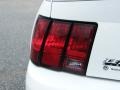 2001 Oxford White Ford Mustang V6 Coupe  photo #10