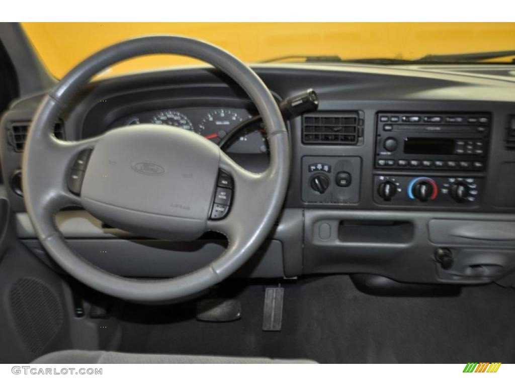 2002 Excursion XLT 4x4 - Medium Wedgewood Blue Metallic / Medium Flint photo #7