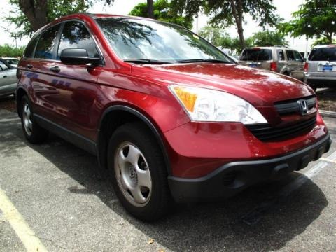 Honda Cr V Ex 2007. Red Pearl Honda CR-V EX