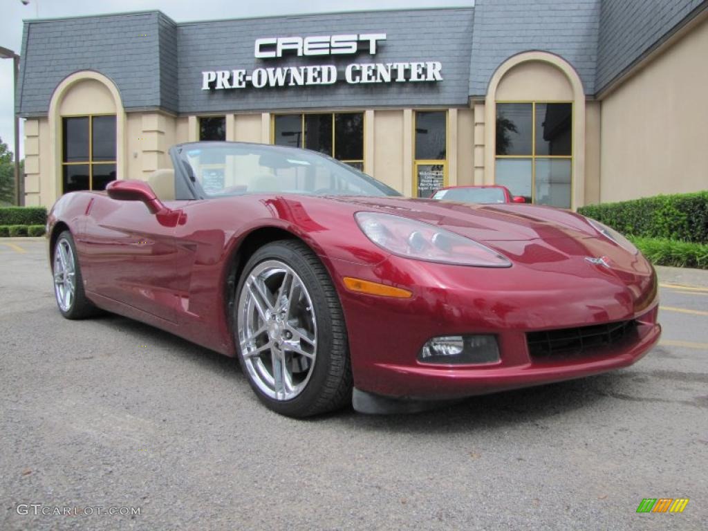 Monterey Red Metallic Chevrolet Corvette