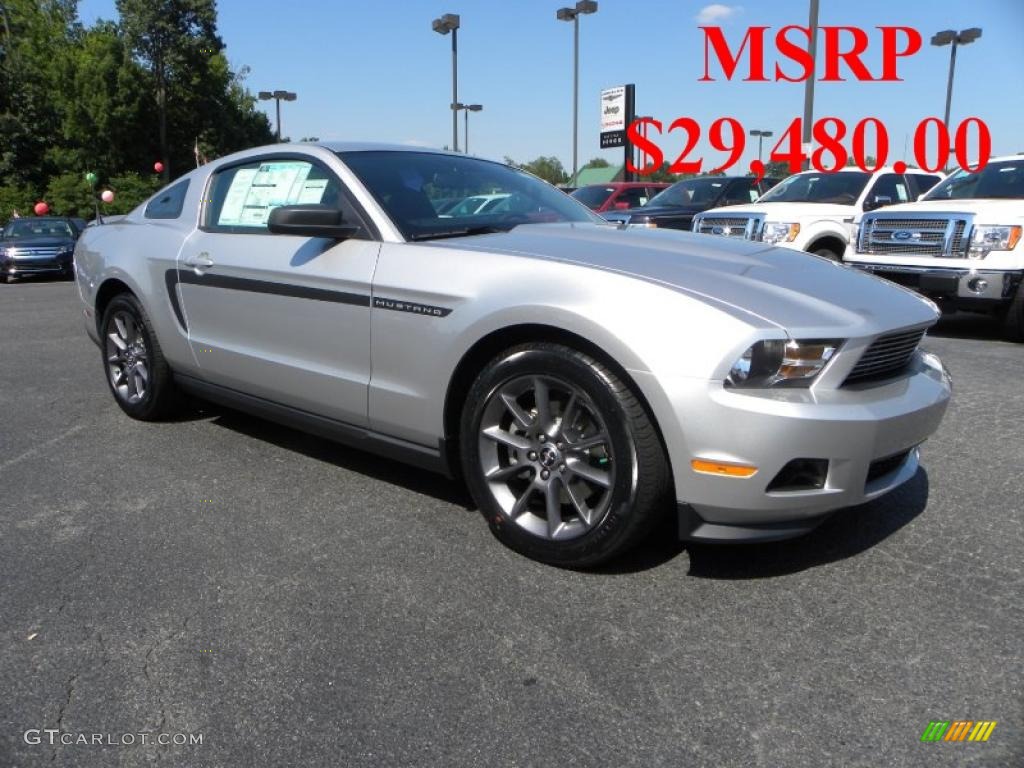 Ingot Silver Metallic 2011 Ford Mustang V6 Mustang Club of America Edition Coupe Exterior Photo #32371179