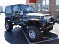 1993 Black Jeep Wrangler Renegade 4x4  photo #2