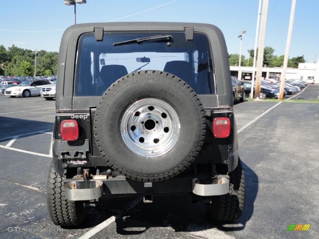 1993 Wrangler Renegade 4x4 - Black / Agate photo #5