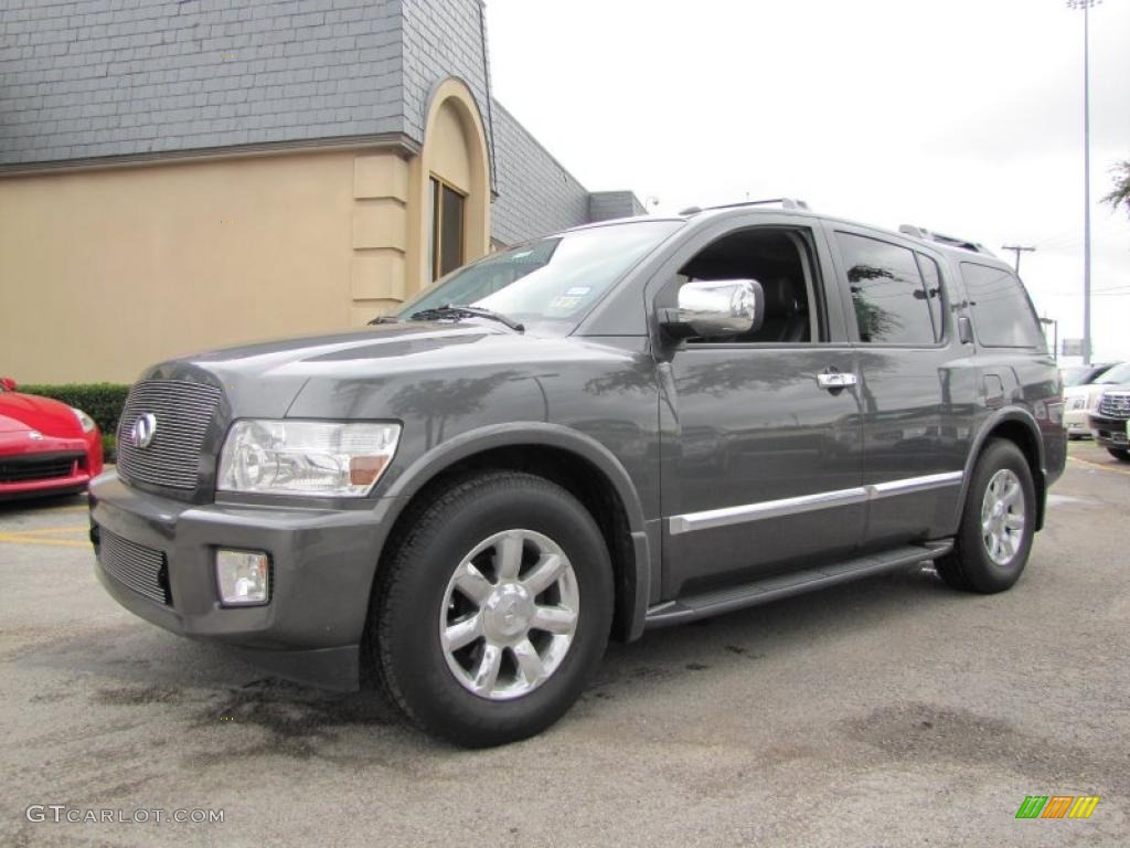 2006 QX 56 - Silver Graphite / Graphite photo #3