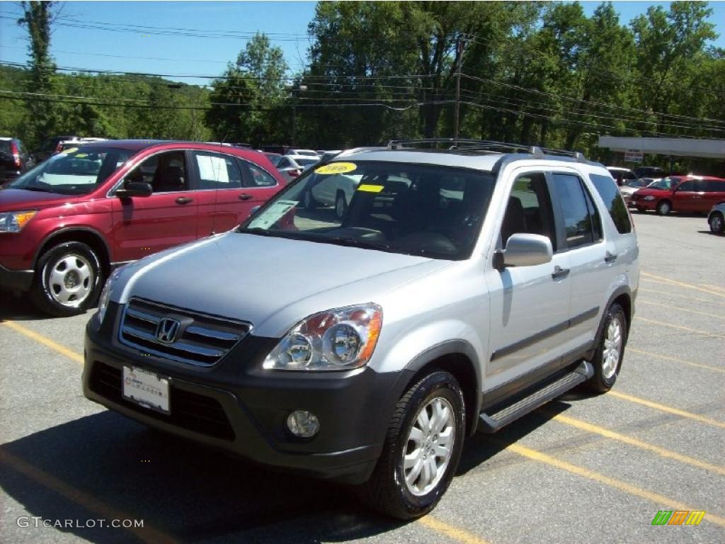 2006 CR-V EX - Silver Moss Metallic / Black photo #23