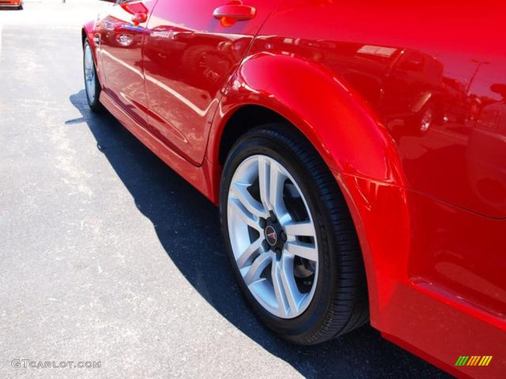 2009 G8 Sedan - Liquid Red / Onyx photo #4