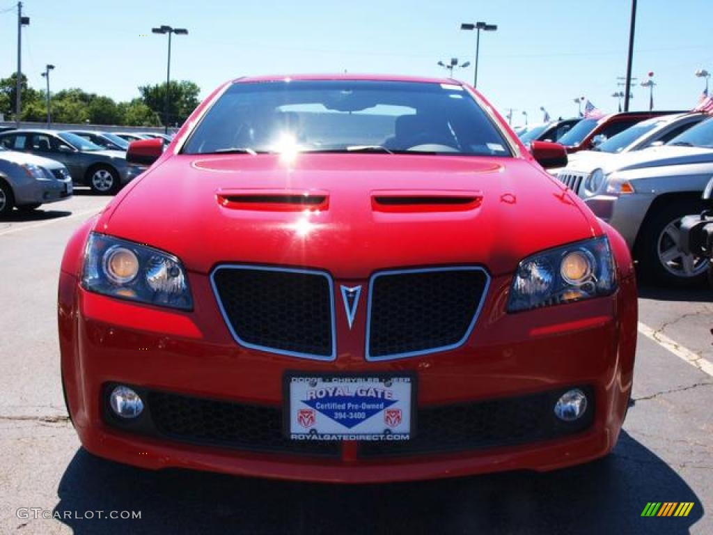 2009 G8 Sedan - Liquid Red / Onyx photo #8