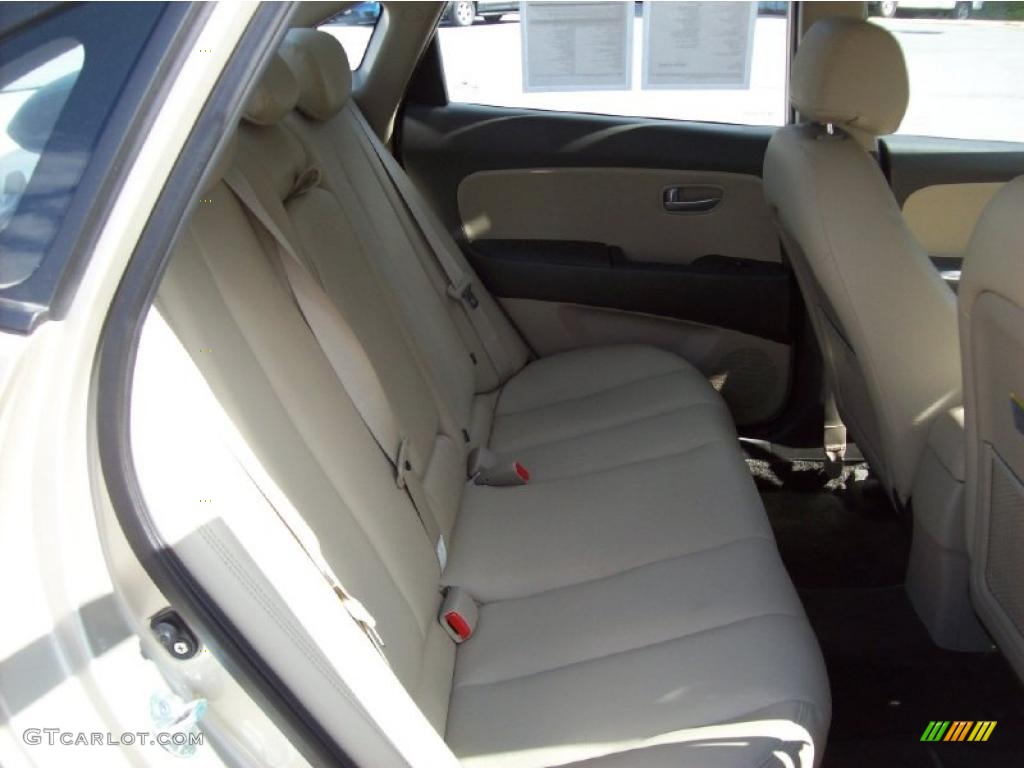 2009 Elantra GLS Sedan - Laguna Sand / Beige photo #13