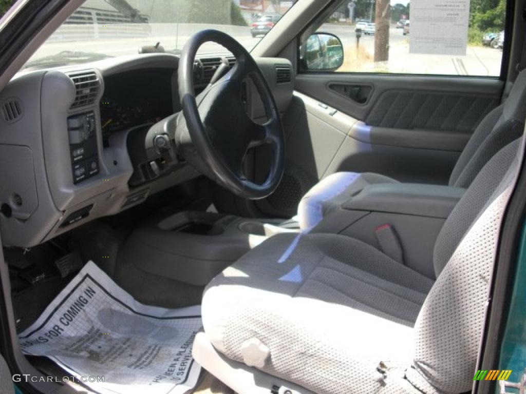 1996 Blazer LS 4x4 - Teal Green Metallic / Medium Gray photo #9