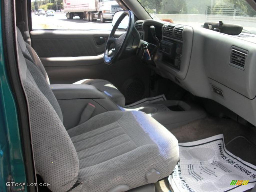 1996 Blazer LS 4x4 - Teal Green Metallic / Medium Gray photo #10