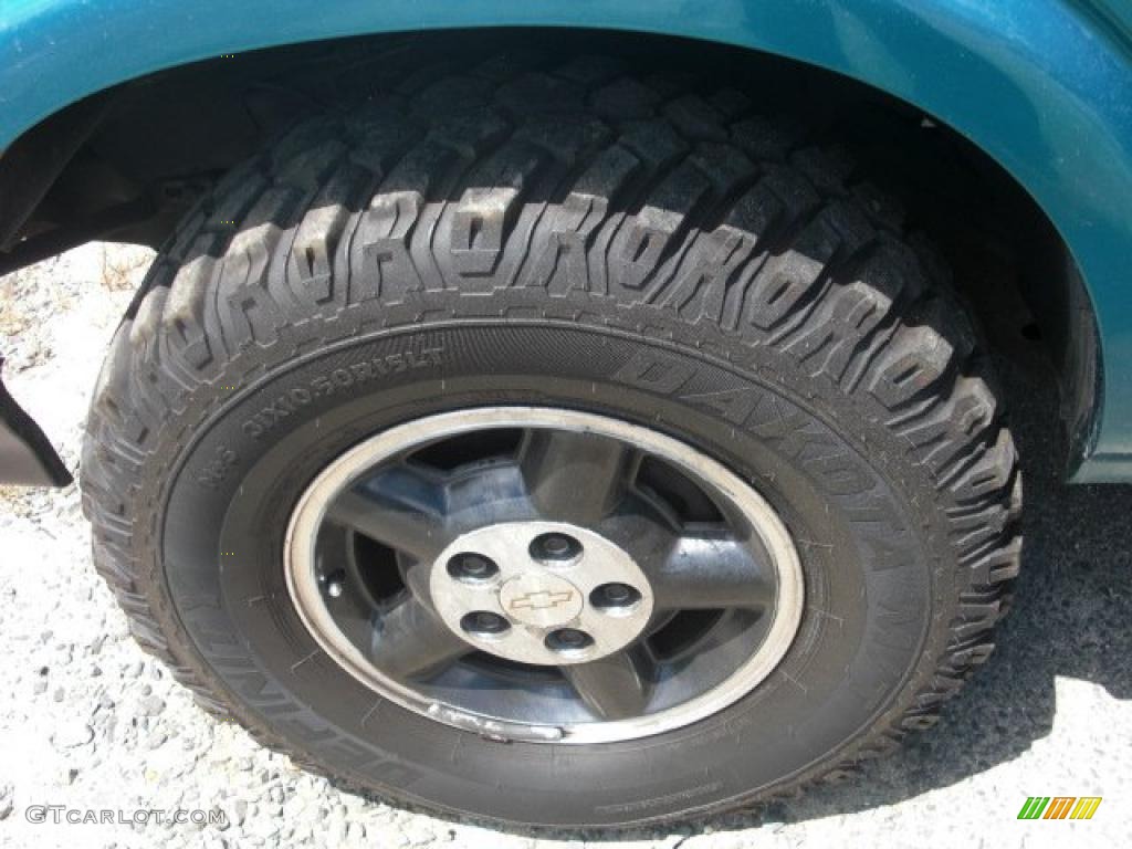 1996 Blazer LS 4x4 - Teal Green Metallic / Medium Gray photo #15