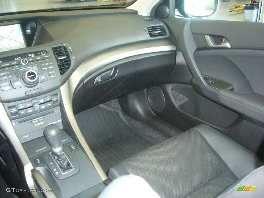 2010 TSX V6 Sedan - Crystal Black Pearl / Ebony photo #12