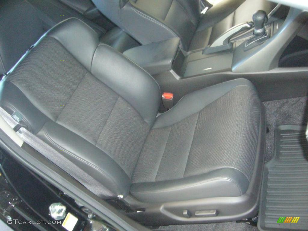 2010 TSX V6 Sedan - Crystal Black Pearl / Ebony photo #14