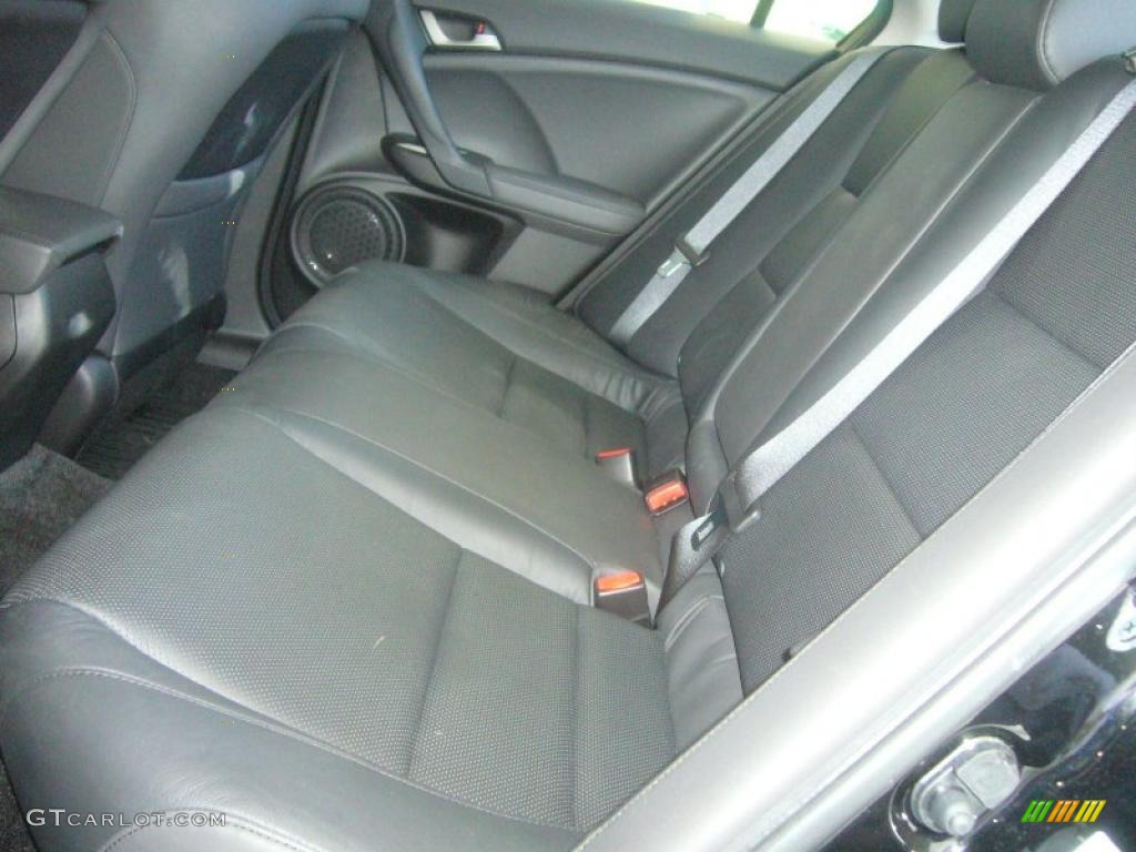 2010 TSX V6 Sedan - Crystal Black Pearl / Ebony photo #20