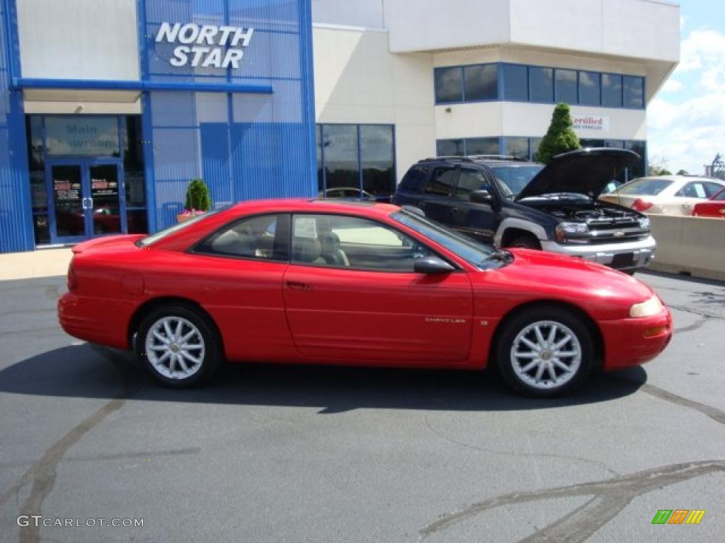 1998 Sebring LXi Coupe - Indy Red / Camel photo #2