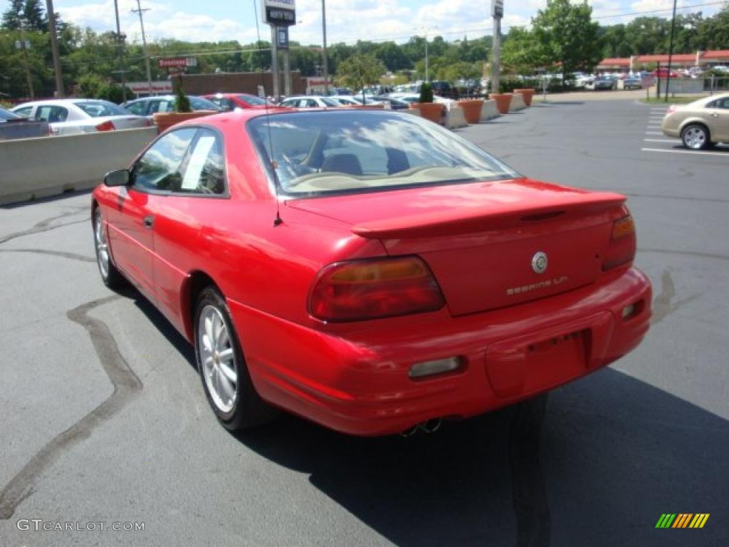 1998 Sebring LXi Coupe - Indy Red / Camel photo #5