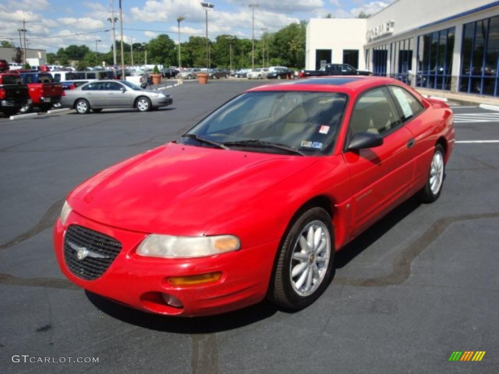 1998 Sebring LXi Coupe - Indy Red / Camel photo #7