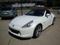 2010 Pearl White Nissan 370Z Touring Roadster  photo #5