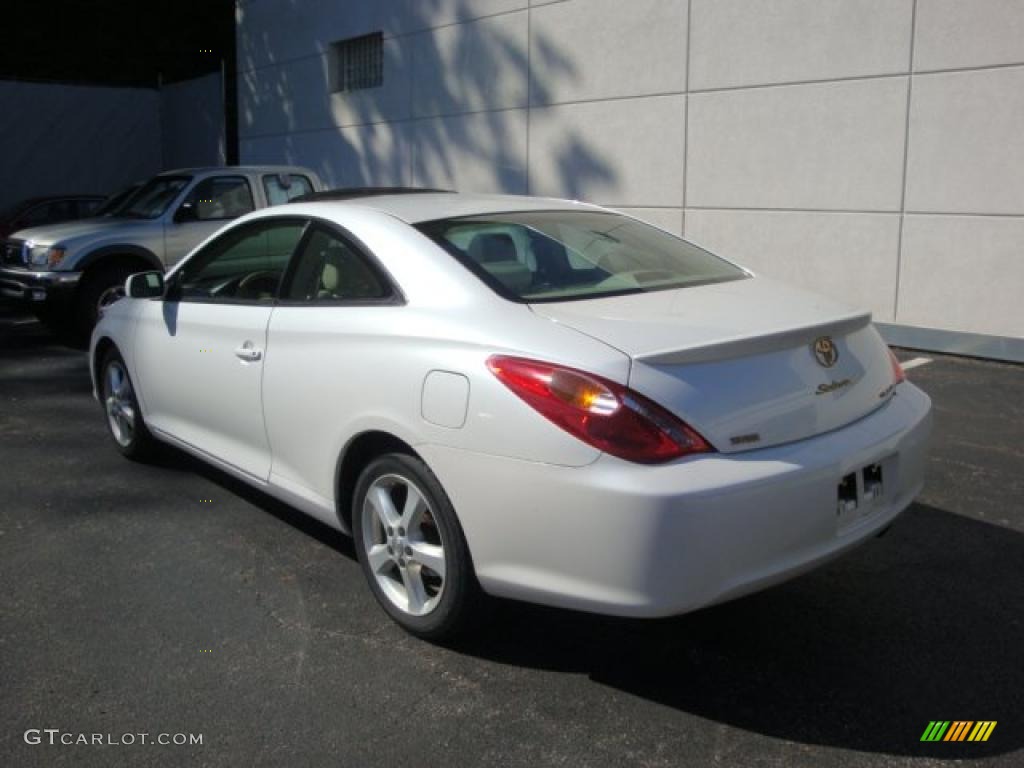 2005 Arctic Frost Pearl White Toyota Solara SE V6 Coupe 32341258 Photo