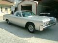 1963 Silver Lincoln Continental Custom Funeral Flower Car  photo #1