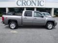 2008 Graystone Metallic Chevrolet Silverado 1500 LTZ Crew Cab 4x4  photo #1