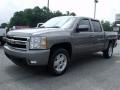 2008 Graystone Metallic Chevrolet Silverado 1500 LTZ Crew Cab 4x4  photo #4