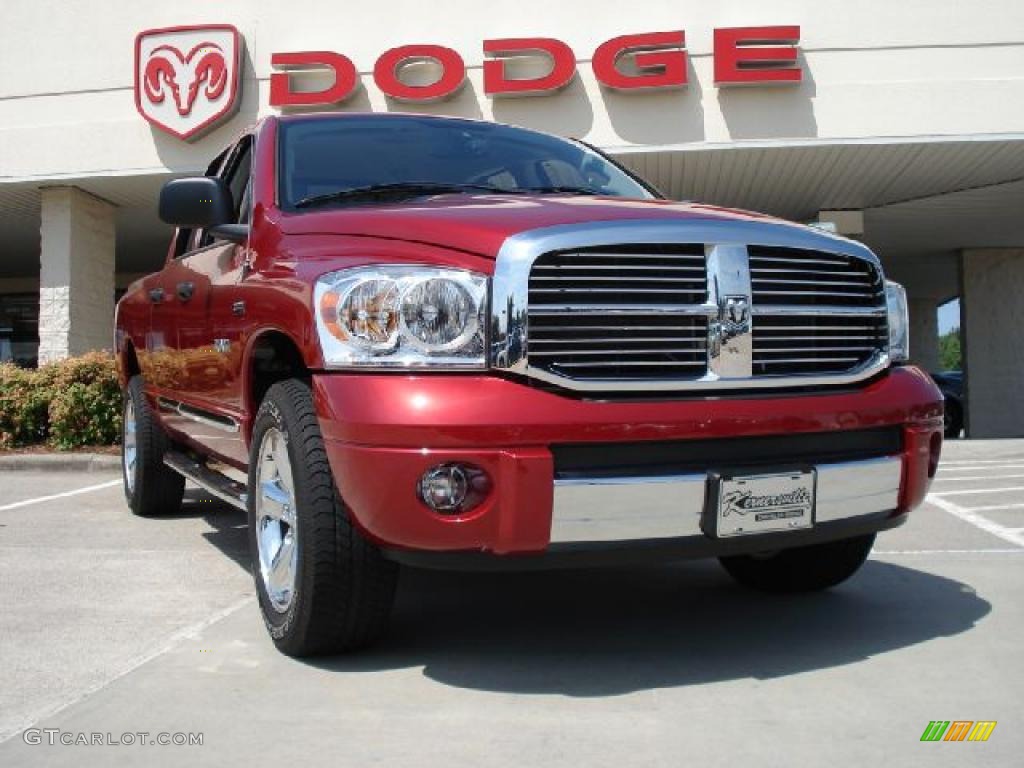 Inferno Red Crystal Pearl Dodge Ram 1500