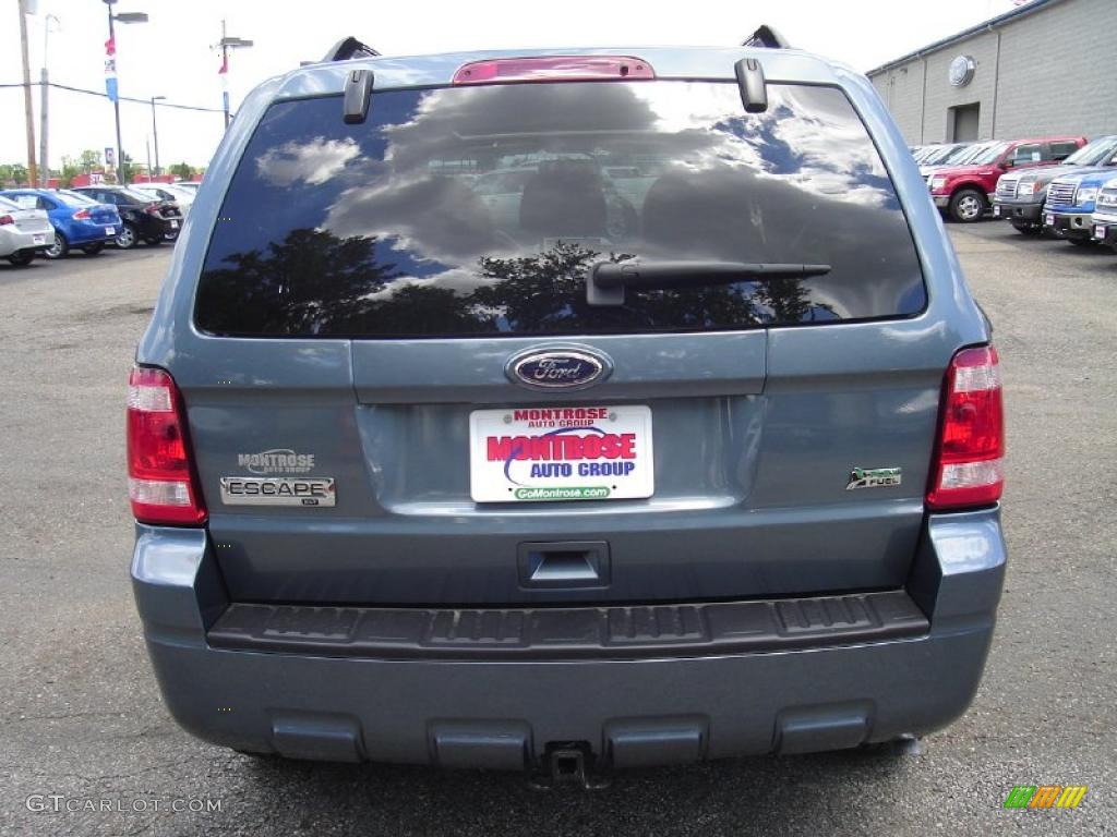 2010 Escape XLT V6 - Steel Blue Metallic / Stone photo #4