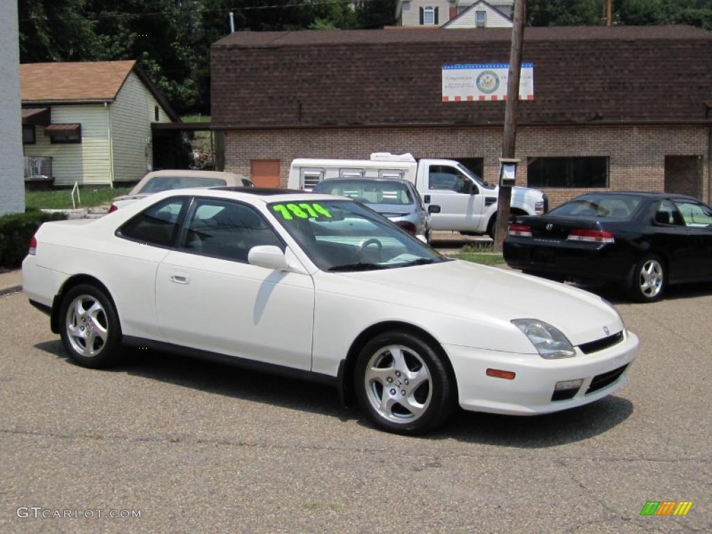 2000 Prelude  - Premium White Pearl / Black photo #2