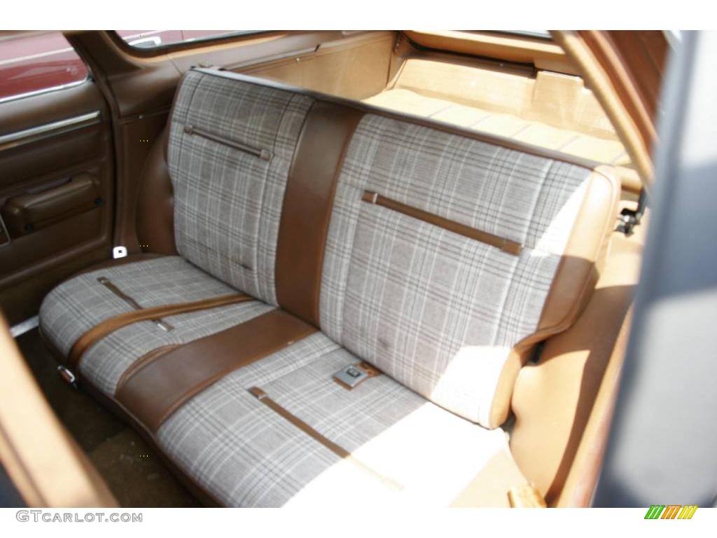 Brown Plaid Interior 1983 AMC Eagle Series 30 Wagon Photo #3238210