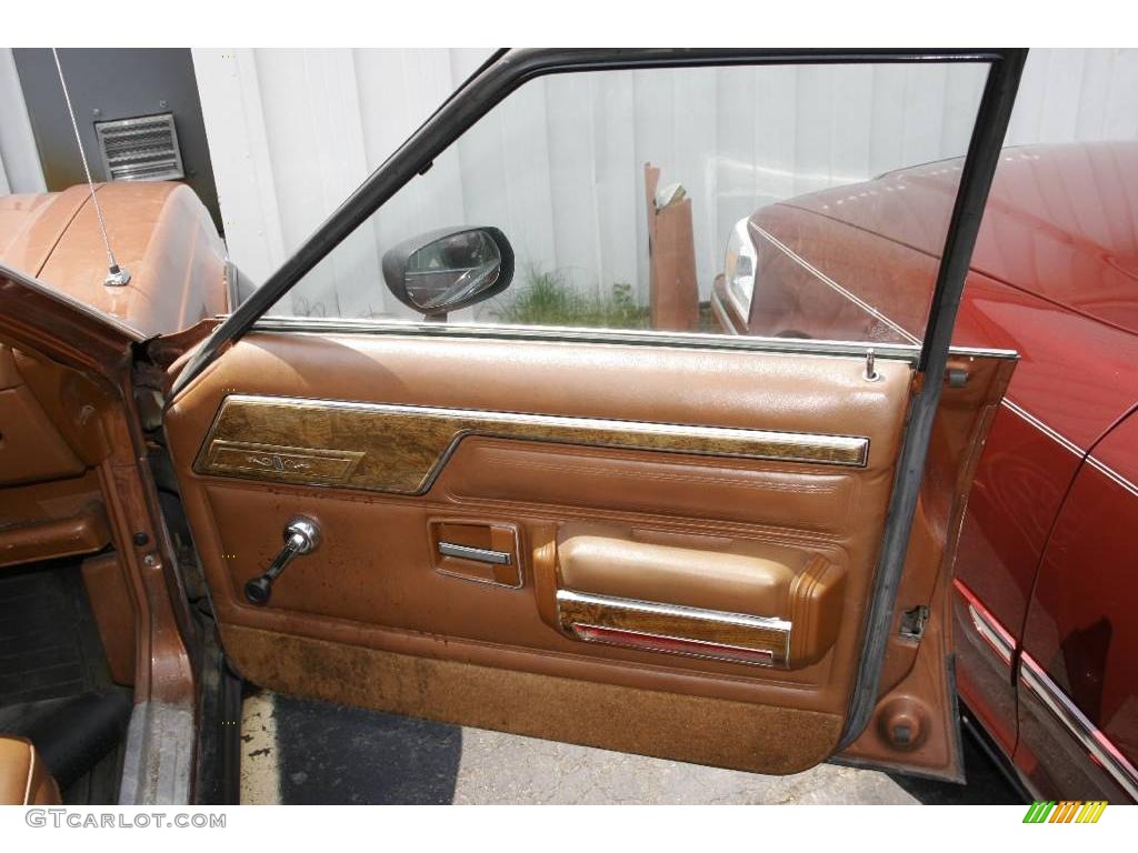 1983 AMC Eagle Series 30 Wagon Brown Plaid Door Panel Photo #3238265