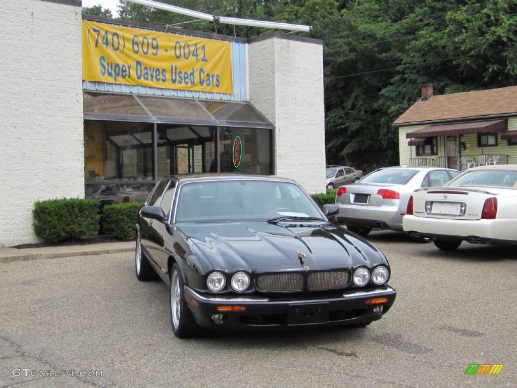 1998 XJ XJR - Anthracite Pearl / Black photo #1