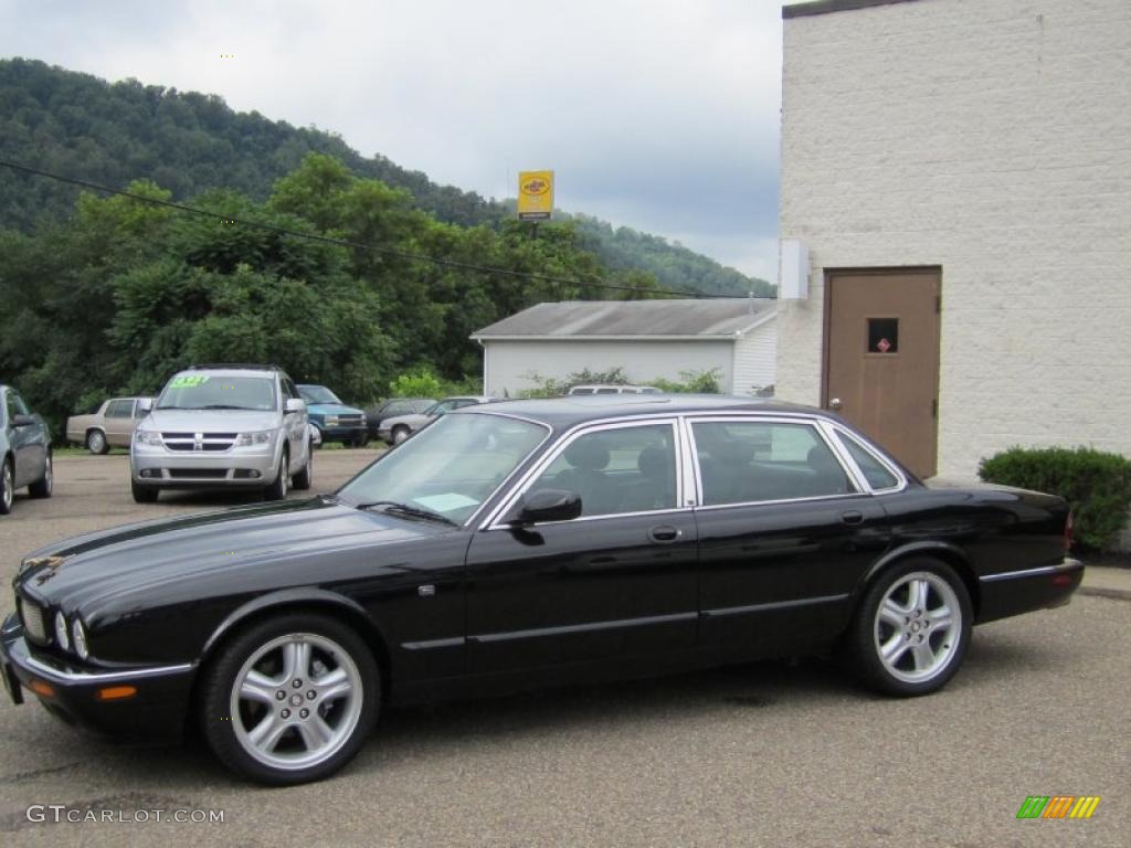 1998 XJ XJR - Anthracite Pearl / Black photo #9