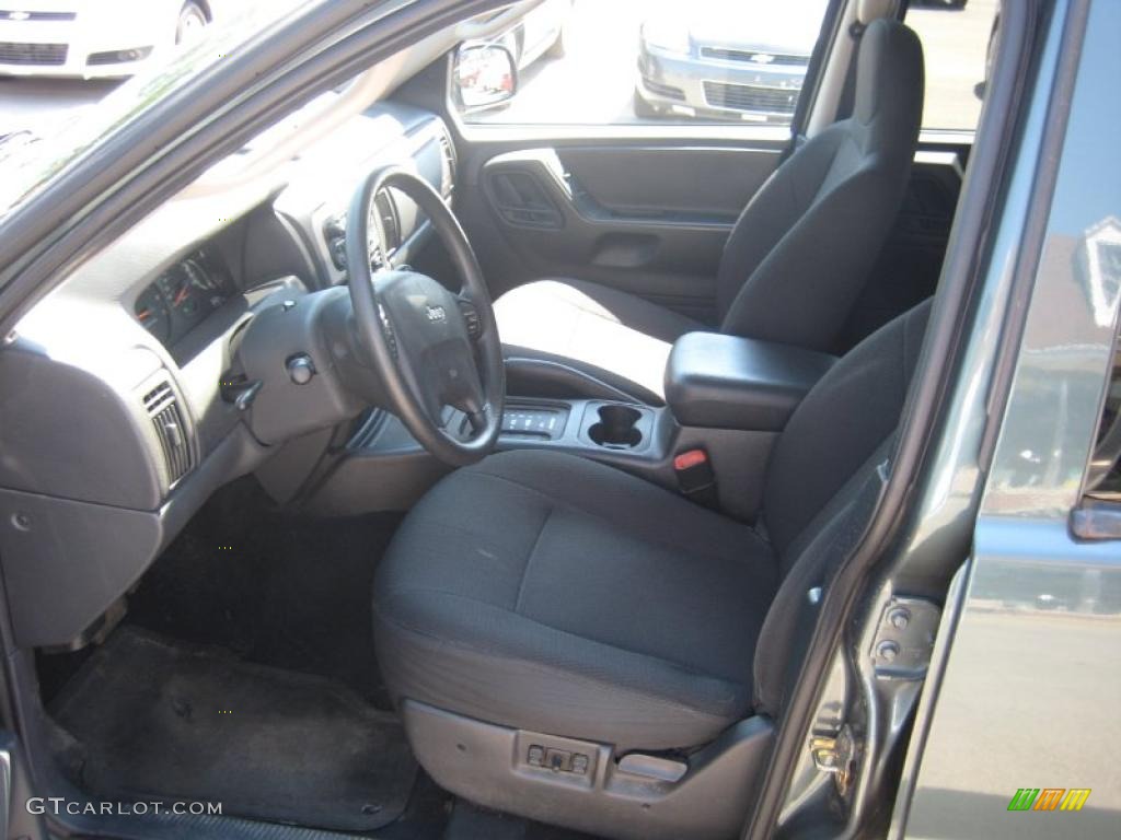 2004 Grand Cherokee Laredo 4x4 - Onyx Green Pearl / Dark Slate Gray photo #7