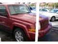 2006 Inferno Red Pearl Jeep Commander   photo #3