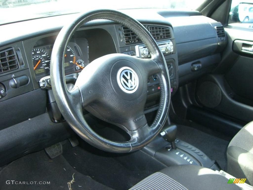 2001 Cabrio GLS - Bright Green Pearl / Black photo #9
