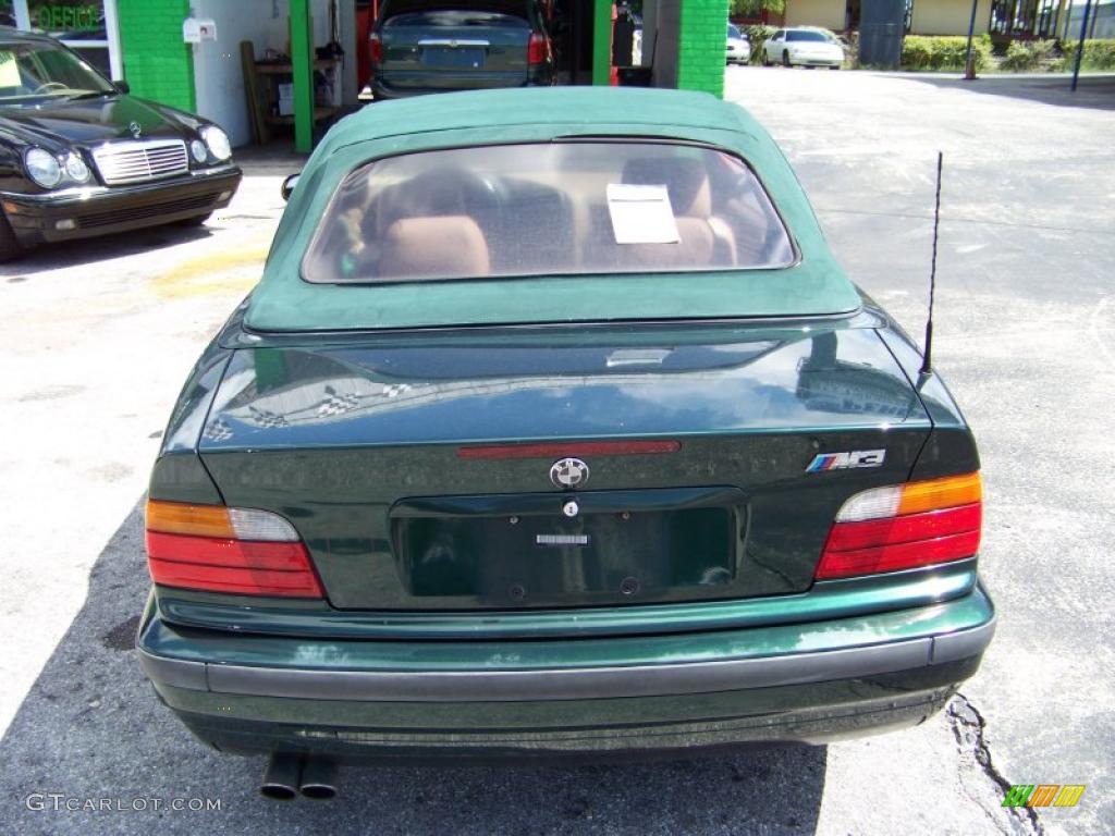 1998 3 Series 323i Convertible - Boston Green Metallic / Tan photo #6