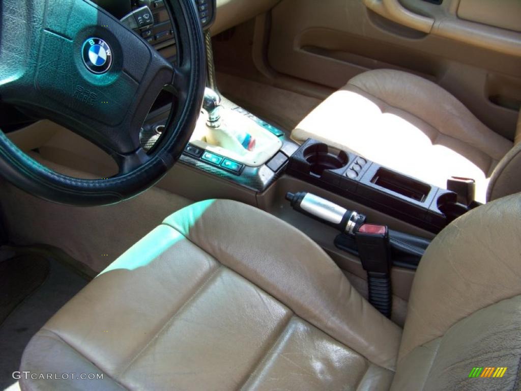 1998 3 Series 323i Convertible - Boston Green Metallic / Tan photo #9