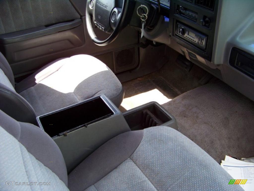 1994 Dakota Sport Extended Cab - Black / Gray photo #11