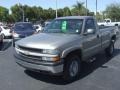 Light Pewter Metallic - Silverado 2500 LS Regular Cab 4x4 Photo No. 2