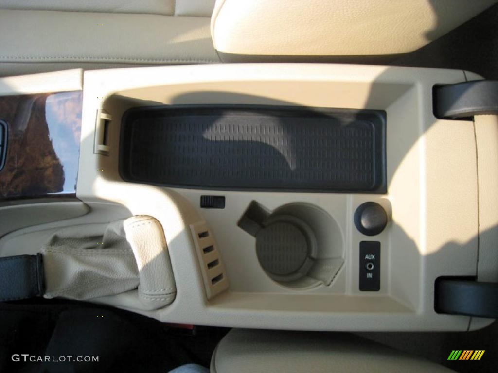 2007 3 Series 328xi Wagon - Montego Blue Metallic / Beige photo #35
